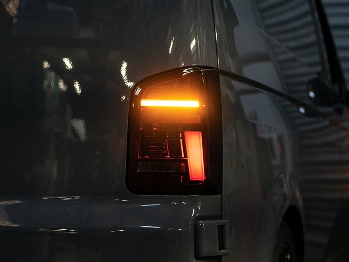 Achterlicht voor een bestelwagen